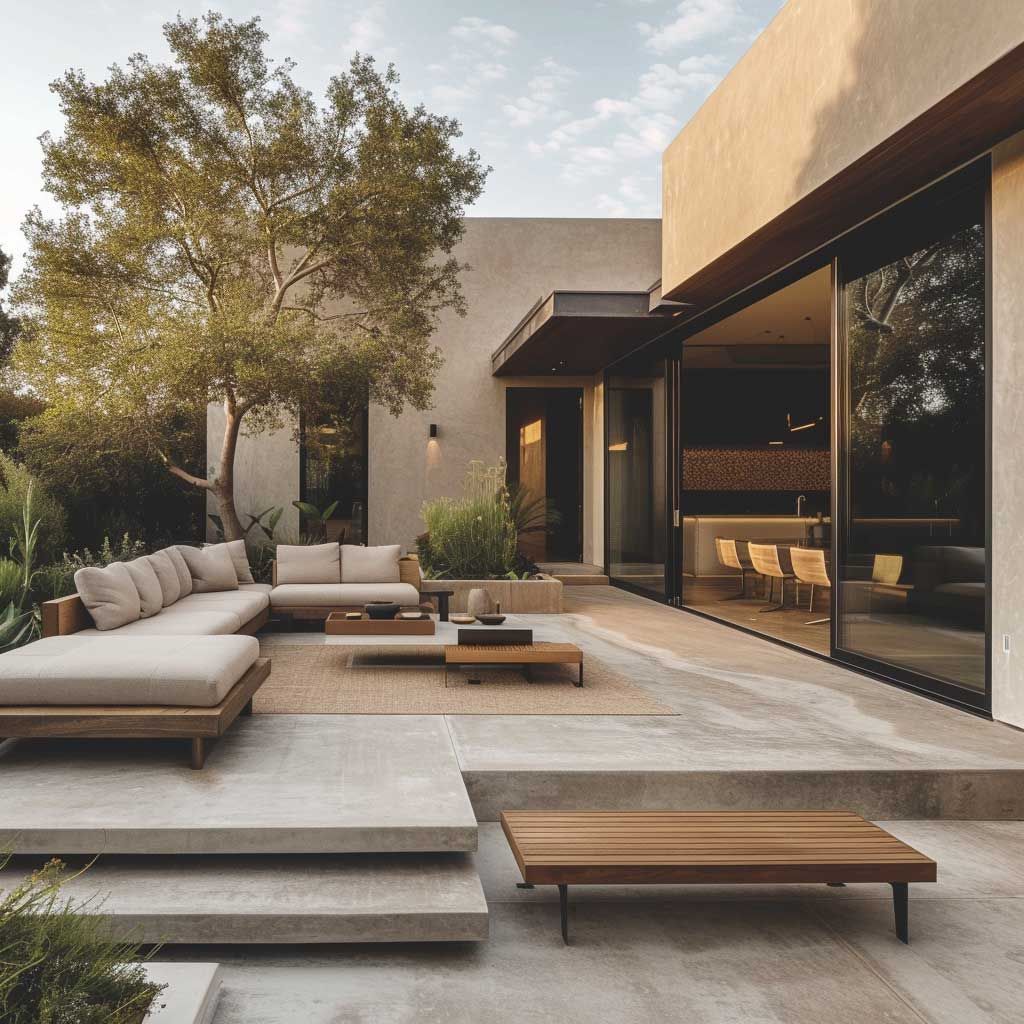 patio ideas modern