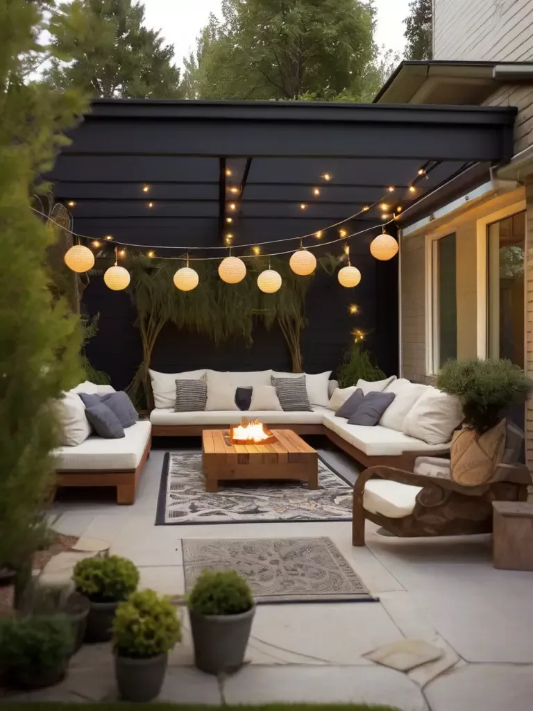 patio ideas modern