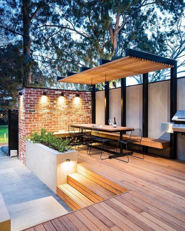 Contemporary Pergola Design Inspiration