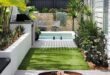 modern landscape design front yard