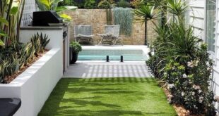 modern landscape design front yard