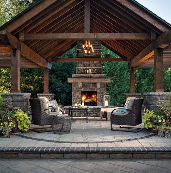 Cozy Outdoor Space: Fireplace Patio Ideas