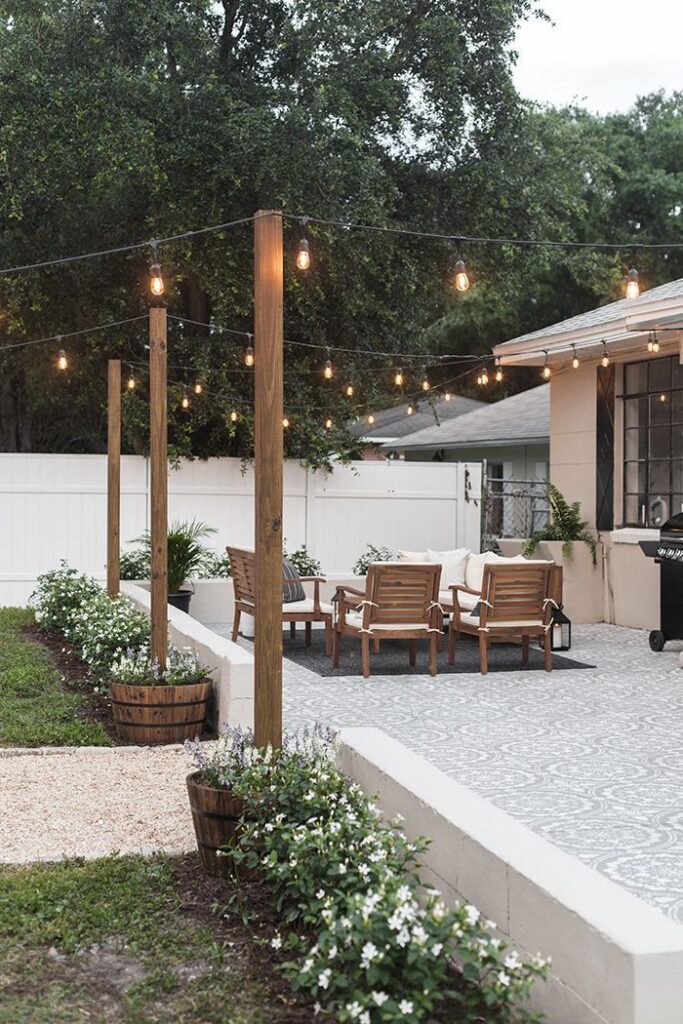 patio ideas for small backyard