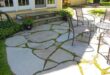 flagstone patio design