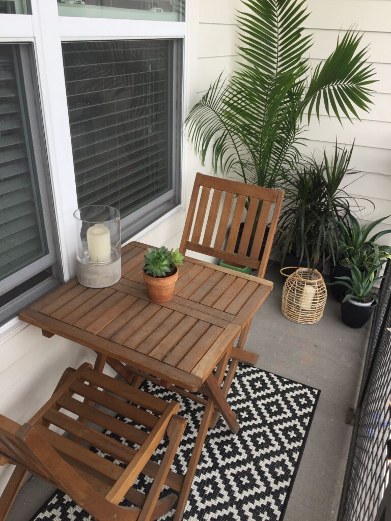 small patio furniture