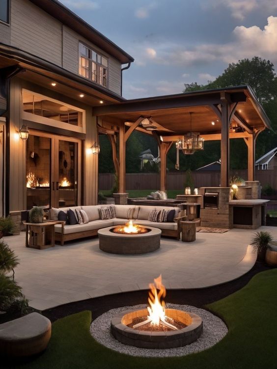 Create a Cozy Outdoor Retreat with a
Fireplace on Your Patio