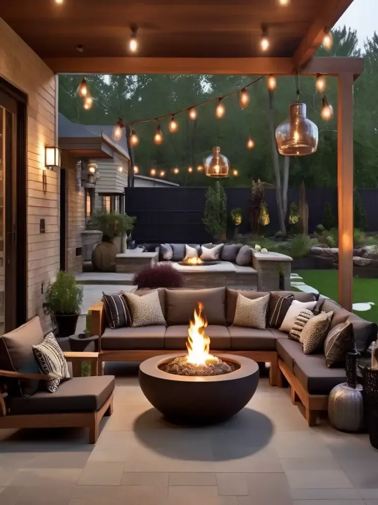 Create a Cozy Outdoor Retreat with a Fireplace on Your Patio