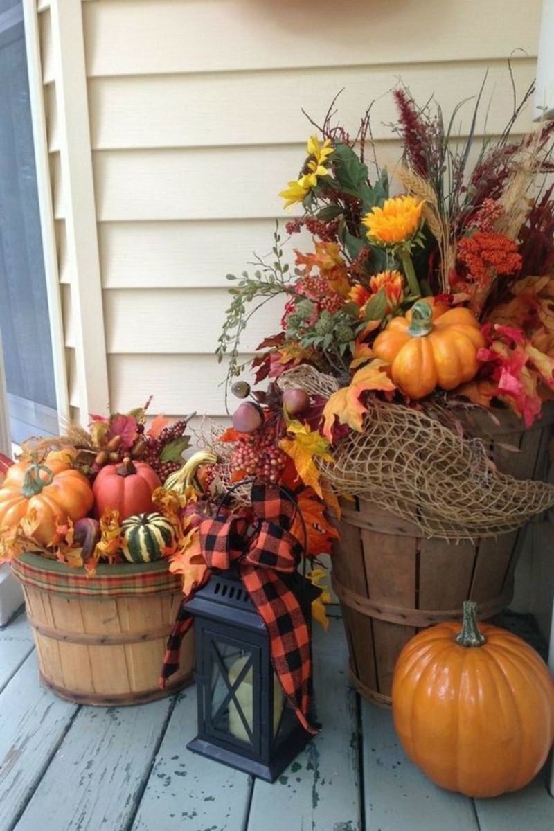 Create a Cozy and Welcoming Fall Front Porch with These Decorating Ideas