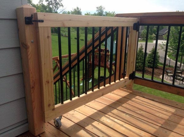 Create a Safe Entryway with a Beautiful Deck Gate