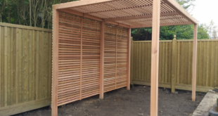 cedar pergola