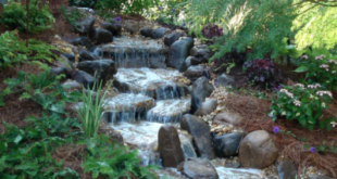 small garden waterfalls