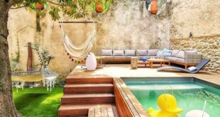 backyard ideas with pool