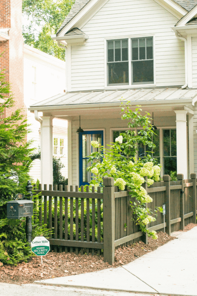 front yard fence