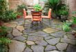 flagstone patio design