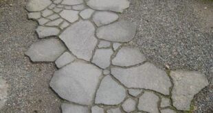 flagstone patio design