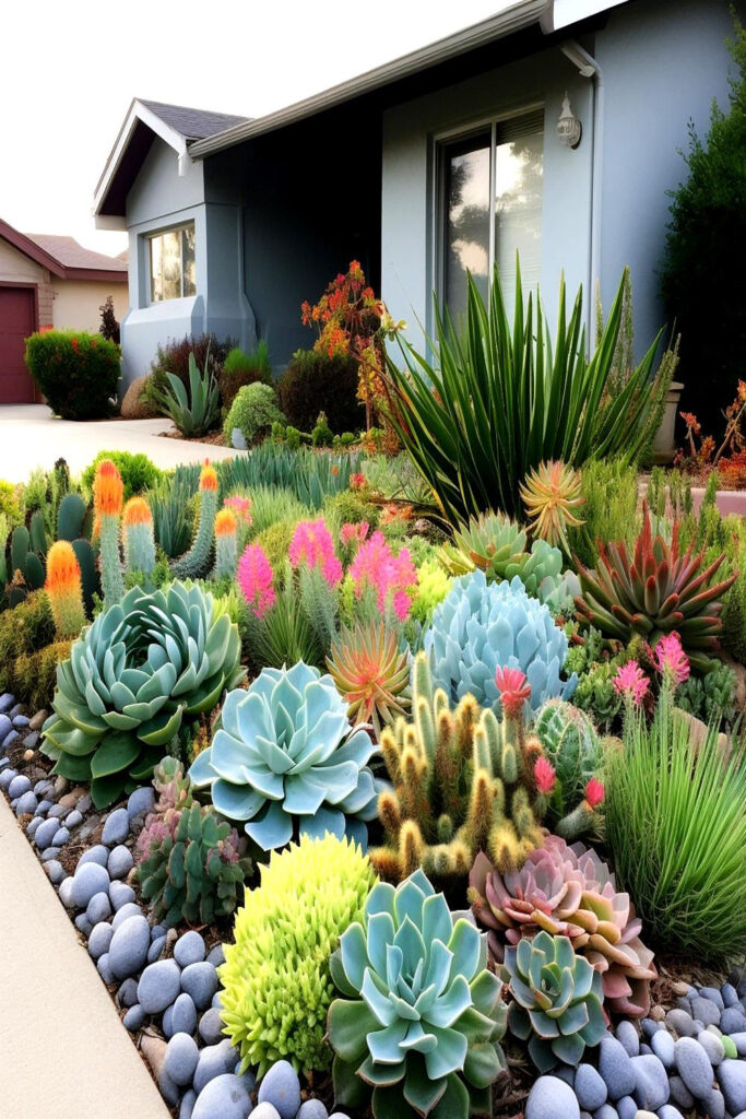 front yard garden design