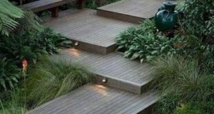 garden design on a slope