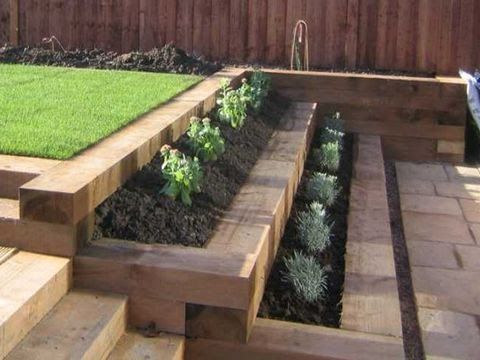 Creating a Beautiful Garden on an Inclined Surface