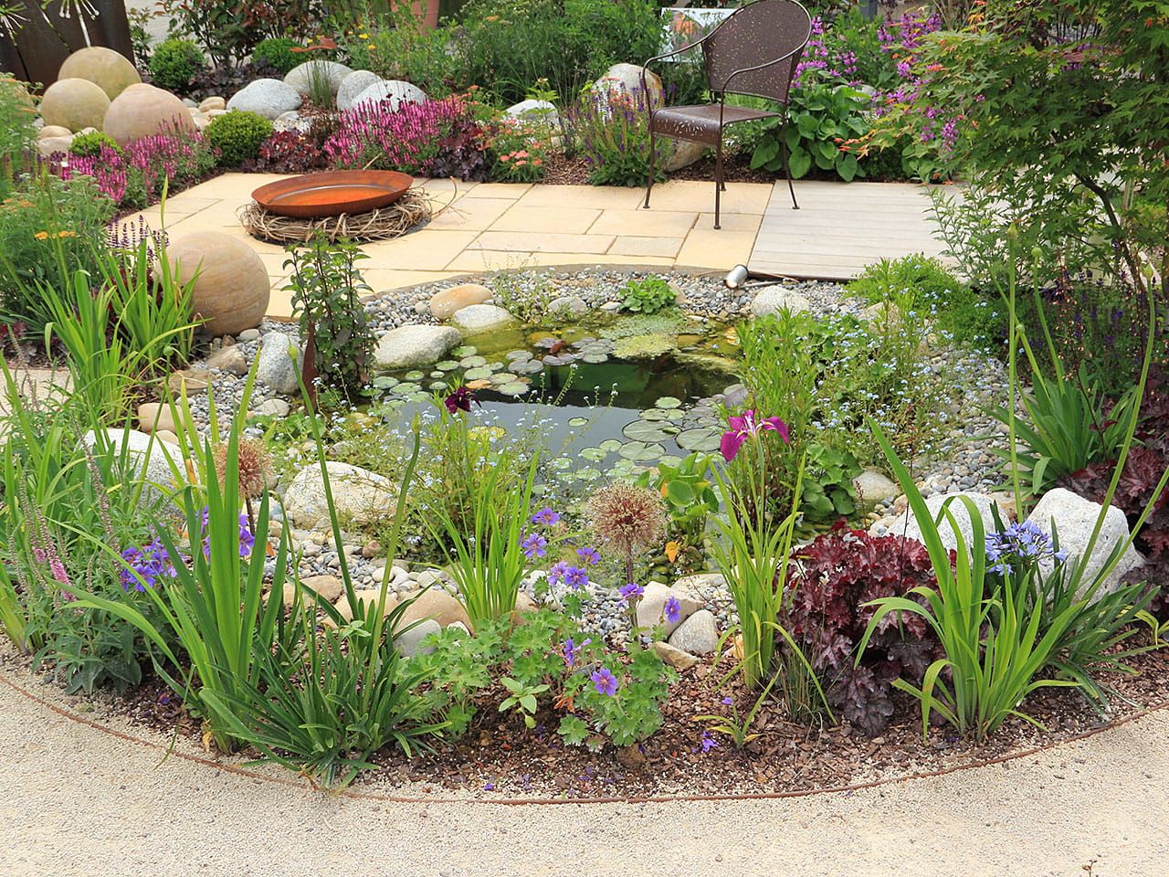 Creating a Beautiful Oasis: The Charm of a Garden Pond