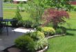 landscaping around patio