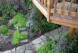 landscaping under deck