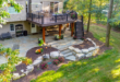 landscaping under deck