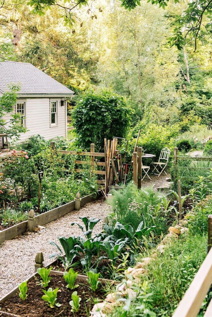 landscaping vegetable garden