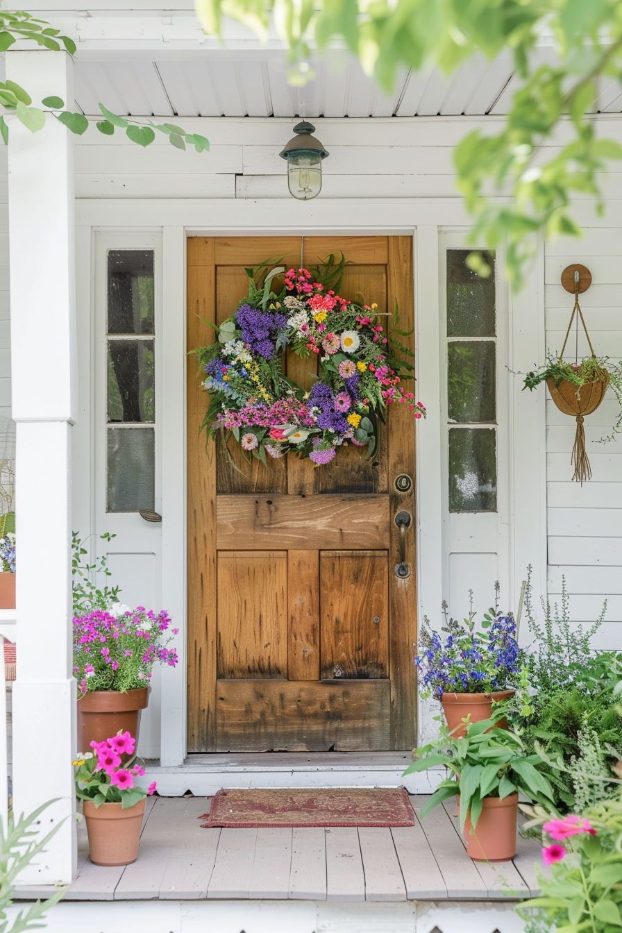 Creating a Cozy Front Porch Entryway