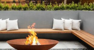 backyard ideas with fire pit