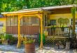 simple screened in porch