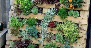 pallet raised garden bed