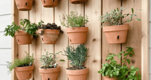 herb garden outdoor planter