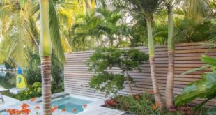 tropical pool landscaping