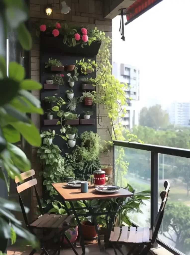 small balcony garden