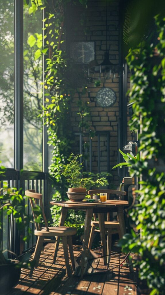 small balcony garden