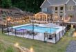 backyard patio designs with pool