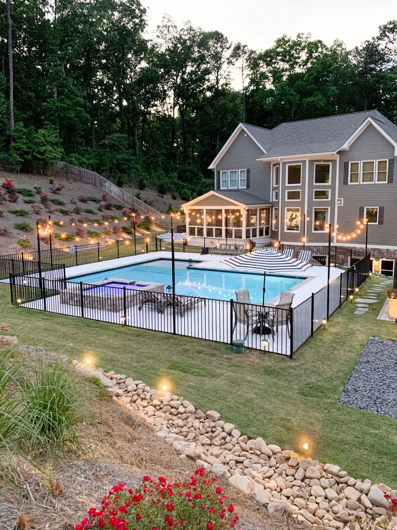 Creating a Luxurious Outdoor Oasis with a Pool: Backyard Patio Design Inspiration