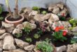 small garden rockery