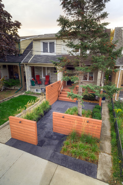 front yard privacy landscaping