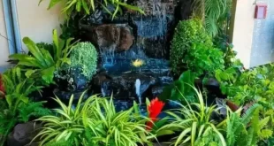 small garden waterfalls