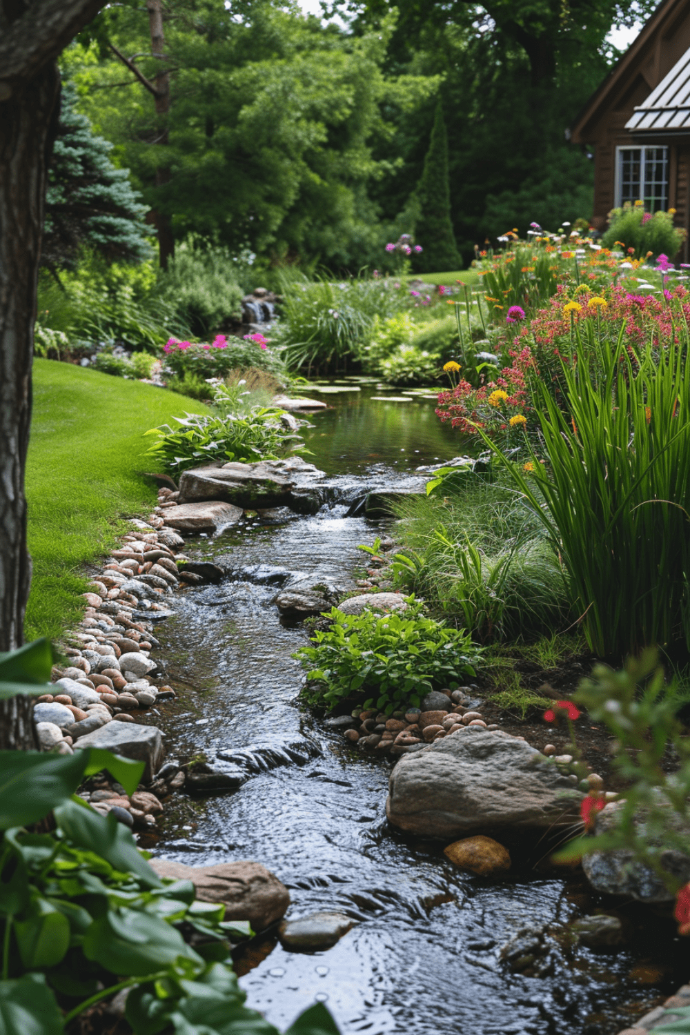 Creating a Serene Oasis in Your Backyard: The Beauty of a Simple Pond