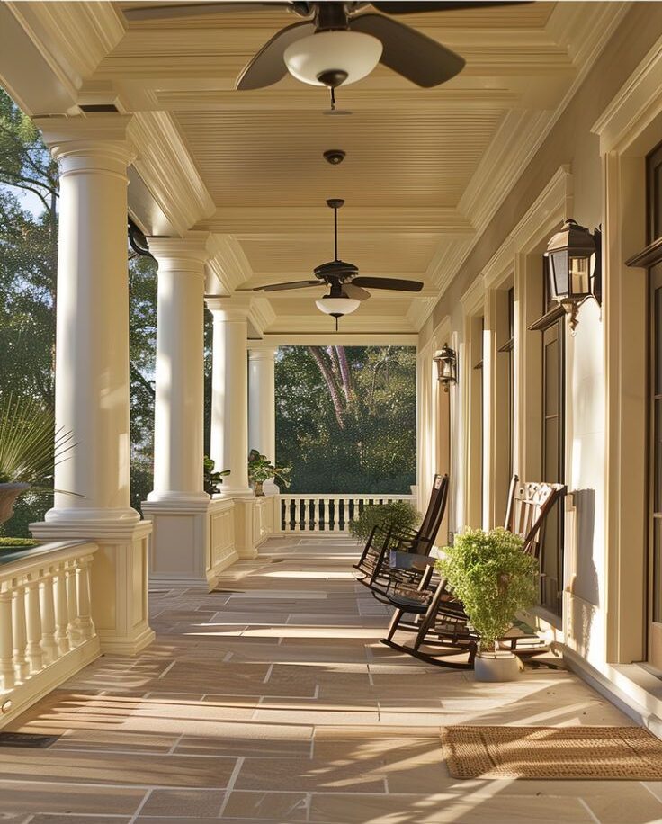 Creating a Spacious and Welcoming Front Porch for Your Home