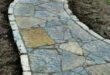 flagstone patio design