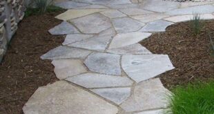 flagstone patio design