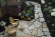 flagstone patio design