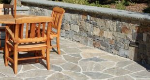 flagstone patio design