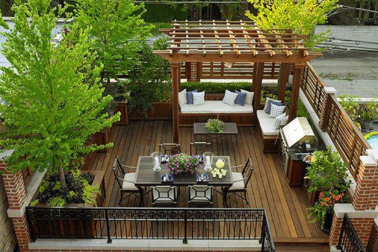 Creating a Stylish Outdoor Oasis: The  Beauty of a Rooftop Deck