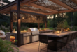 outdoor patio ideas with kitchen