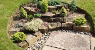 small garden rockery