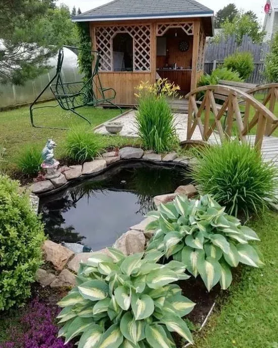 Creating a Tranquil Oasis: The Beauty of a Backyard Pond